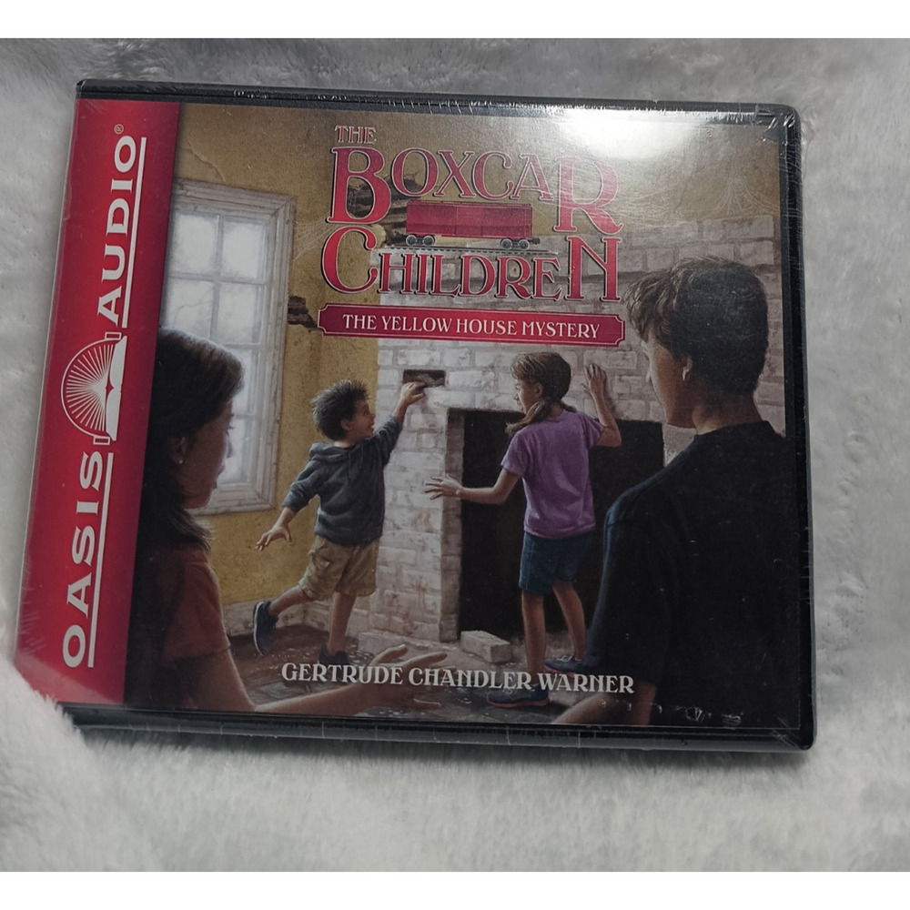 NEW The Boxcar Children Collection Yellow House Mystery 2 CD Sealed Audiobook